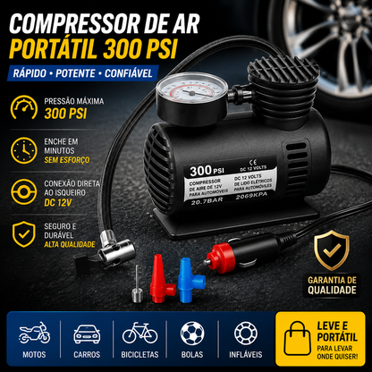 Mini Compresor Aire 12v
